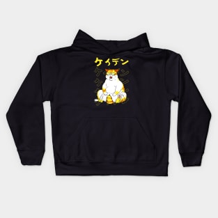 Kayden Cat Eleceed Chubby Kids Hoodie